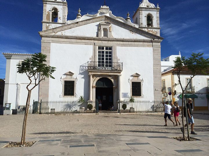 Foto: Eli Zubiria: Iglesia de Santa María , en Lagos, Portugal.