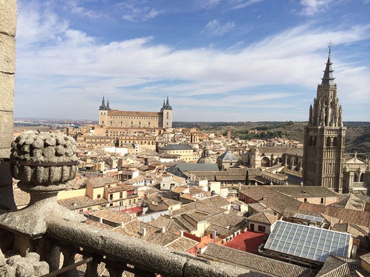 Foto: Eli Zubiria. Vista de Toledo desde la Iglesia de San Ildefonso, en España.