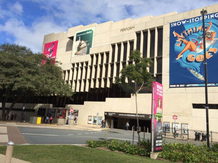 Foto:Eli Zubiria. Centro Cultural de Brisbane donde están la mayoría de los museos de la ciudad.