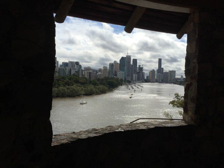 Foto:Eli Zubiria. Vistas desde el River Terrace de Brisbane en Australia