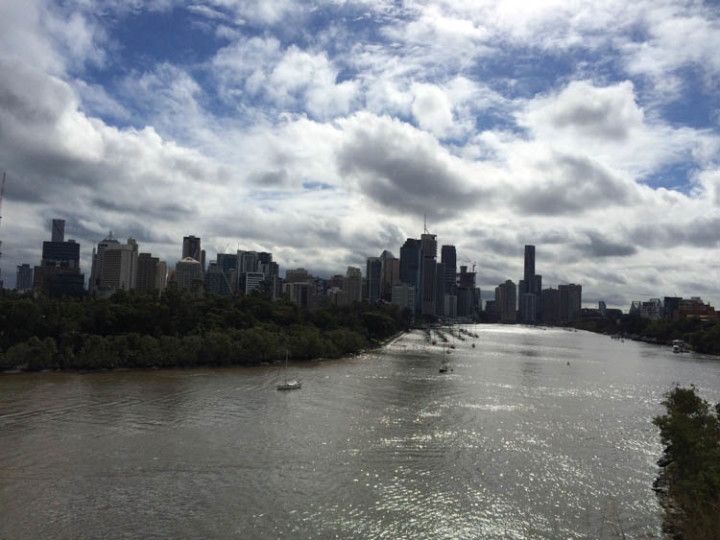 Foto:Eli Zubiria. Vistas de la ciudad de Brisbane desde el Riverside terrace.