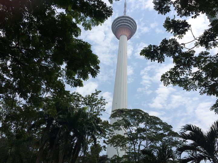 Foto: Eli Zubiria. Torre de Kuala Lumpur, en Malasia.