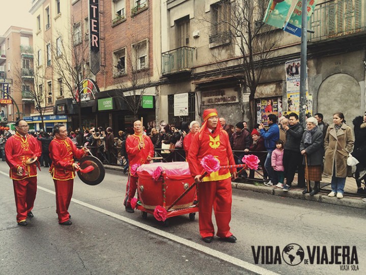 Año nuevo chino en Usera, Madrid